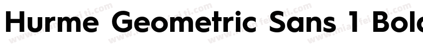 Hurme Geometric Sans 1 Bold Oblique字体转换
